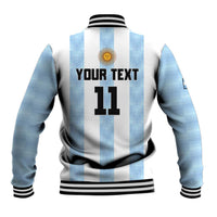 Custom Argentina Basketball Baseball Jacket Go El Alma Argentina
