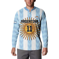 Custom Argentina Basketball Button Sweatshirt Go El Alma Argentina