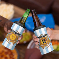 Custom Argentina Basketball 4 in 1 Can Cooler Tumbler Go El Alma Argentina