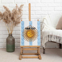 Custom Argentina Basketball Canvas Wall Art Go El Alma Argentina