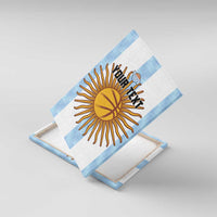 Custom Argentina Basketball Canvas Wall Art Go El Alma Argentina