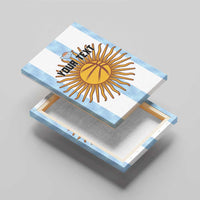 Custom Argentina Basketball Canvas Wall Art Go El Alma Argentina