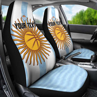 Custom Argentina Basketball Car Seat Cover Go El Alma Argentina
