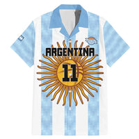 Custom Argentina Basketball Family Matching Mermaid Dress and Hawaiian Shirt Go El Alma Argentina