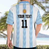 Custom Argentina Basketball Hawaiian Shirt Go El Alma Argentina