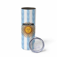 Custom Argentina Basketball Skinny Tumbler Go El Alma Argentina