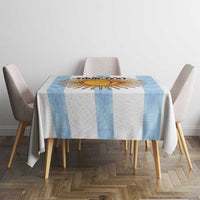 Custom Argentina Basketball Tablecloth Go El Alma Argentina