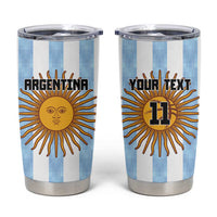 Custom Argentina Basketball Tumbler Cup Go El Alma Argentina