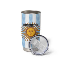 Custom Argentina Basketball Tumbler Cup Go El Alma Argentina