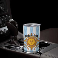 Custom Argentina Basketball Tumbler Cup Go El Alma Argentina