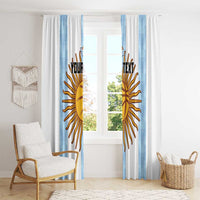 Custom Argentina Basketball Window Curtain Go El Alma Argentina