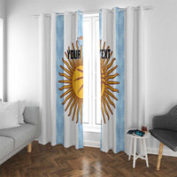 Custom Argentina Basketball Window Curtain Go El Alma Argentina