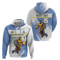 Custom Uruguay Basketball Hoodie Come On Charruas