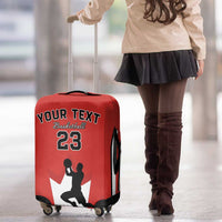 Custom Canada Basketball Luggage Cover Go Champions Team Canada