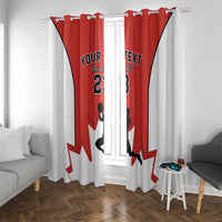 Custom Canada Basketball Window Curtain Go Champions Team Canada
