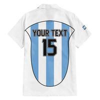 Custom Argentina Football Hawaiian Shirt Vamos Vamos Argentina
