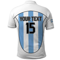Custom Argentina Football Polo Shirt Vamos Vamos Argentina