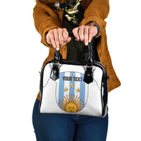 Custom Argentina Football Shoulder Handbag Vamos Vamos Argentina