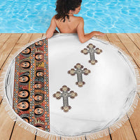 Ethiopia Angels Tilet Beach Blanket Ethiopian Cross