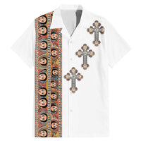Ethiopia Angels Tilet Family Matching Mermaid Dress and Hawaiian Shirt Ethiopian Cross