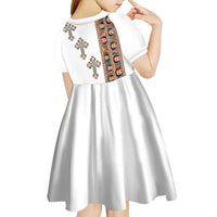 Ethiopia Angels Tilet Kid Short Sleeve Dress Ethiopian Cross