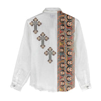 Ethiopia Angels Tilet Women Casual Shirt Ethiopian Cross
