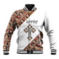 Personalized Ethiopian Orthodox Church Angel Baseball Jacket