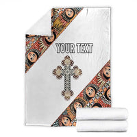 Personalized Ethiopian Orthodox Church Angel Blanket