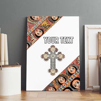Personalized Ethiopian Orthodox Church Angel Canvas Wall Art