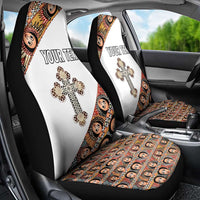 Personalized Ethiopian Orthodox Church Angel Car Seat Cover