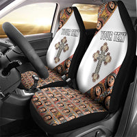 Personalized Ethiopian Orthodox Church Angel Car Seat Cover
