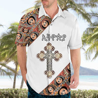 Personalized Ethiopian Orthodox Church Angel Hawaiian Shirt