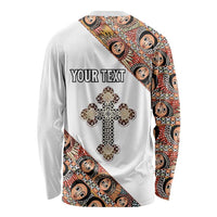 Personalized Ethiopian Orthodox Church Angel Long Sleeve Shirt