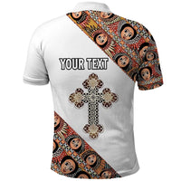 Personalized Ethiopian Orthodox Church Angel Polo Shirt
