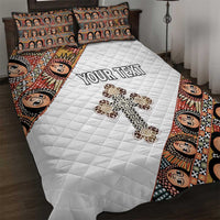 Personalized Ethiopian Orthodox Church Angel Quilt Bed Set