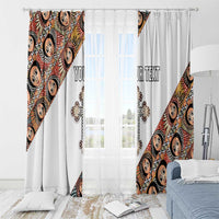 Personalized Ethiopian Orthodox Church Angel Window Curtain
