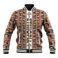 Personalized Ethiopian Tewahedo Angel Orthodox Baseball Jacket