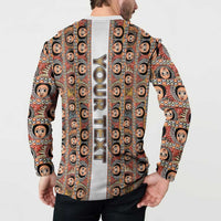 Personalized Ethiopian Tewahedo Angel Orthodox Button Sweatshirt