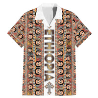 Personalized Ethiopian Tewahedo Angel Orthodox Family Matching Mermaid Dress and Hawaiian Shirt