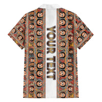 Personalized Ethiopian Tewahedo Angel Orthodox Family Matching Off The Shoulder Long Sleeve Dress and Hawaiian Shirt