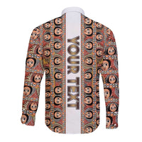 Personalized Ethiopian Tewahedo Angel Orthodox Long Sleeve Button Shirt