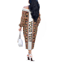 Personalized Ethiopian Tewahedo Angel Orthodox Off The Shoulder Long Sleeve Dress