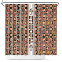 Ethiopian Tewahedo Angel Orthodox Shower Curtain
