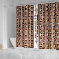 Ethiopian Tewahedo Angel Orthodox Shower Curtain