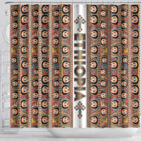 Ethiopian Tewahedo Angel Orthodox Shower Curtain
