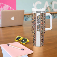 Personalized Ethiopian Tewahedo Angel Orthodox Tumbler With Handle