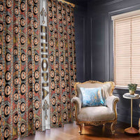 Ethiopian Tewahedo Angel Orthodox Window Curtain