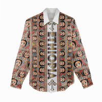 Personalized Ethiopian Tewahedo Angel Orthodox Women Casual Shirt
