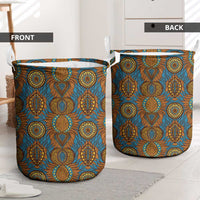 Tribal Earth African Ankara Pattern Laundry Basket