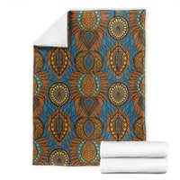 Tribal Earth African Ankara Pattern Blanket